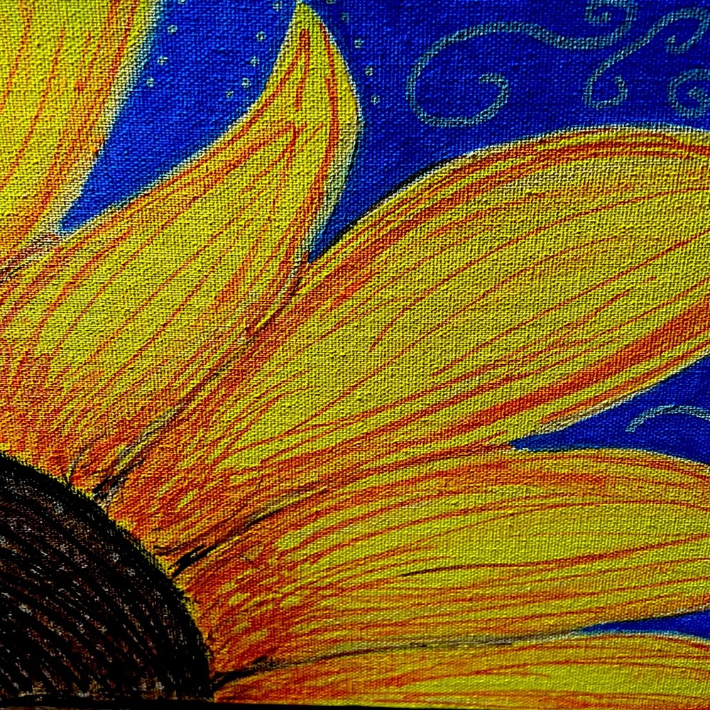 Sunflower Canvas Painting!